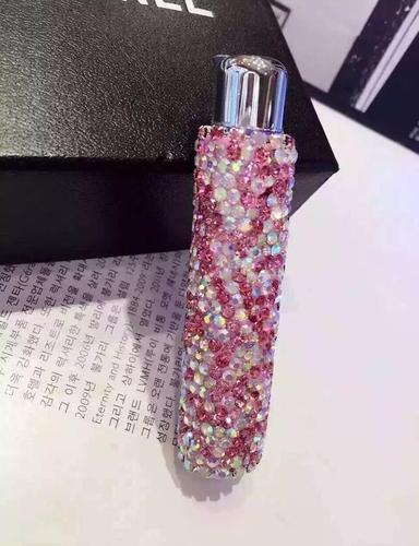 正品diy钻石创意高档充气打火机女式小巧便携镶钻贴钻打火机女士