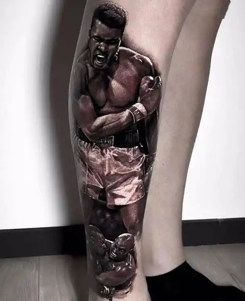 一代拳王泰森纹身