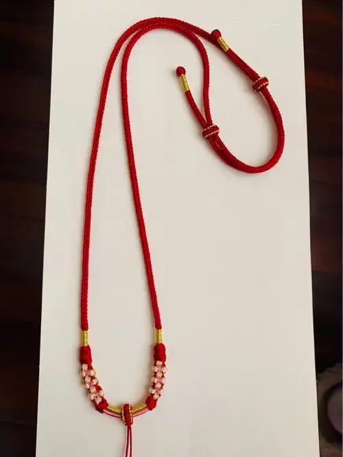 手工编织项链绳挂坠绳毛衣链