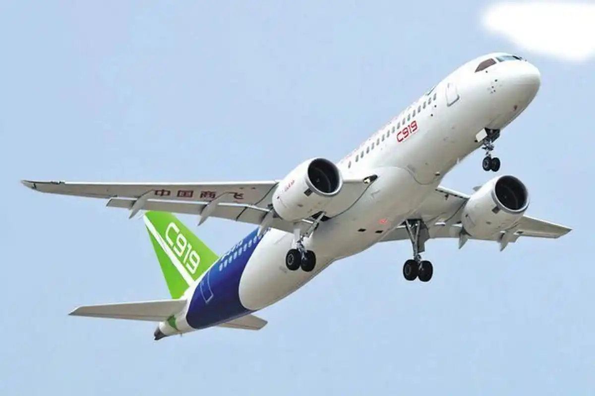 【高端制造】c919大飞机 c919飞机,全称comac919,是中国按照国际民航