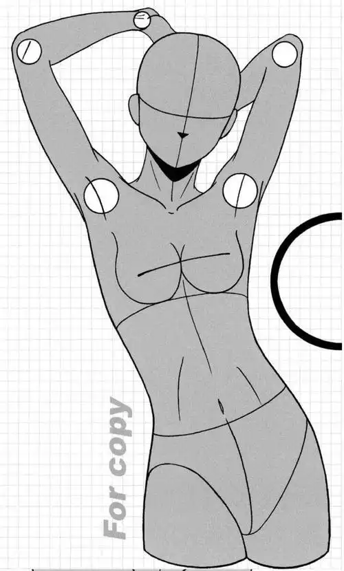 人物站姿动态素材参考