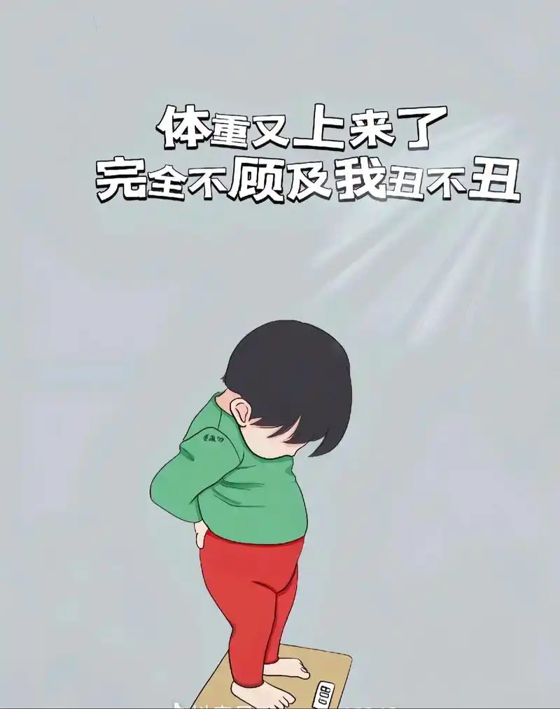 体重又上来了,直线飙升八斤,完全不顾及我的感受我打算胖一段