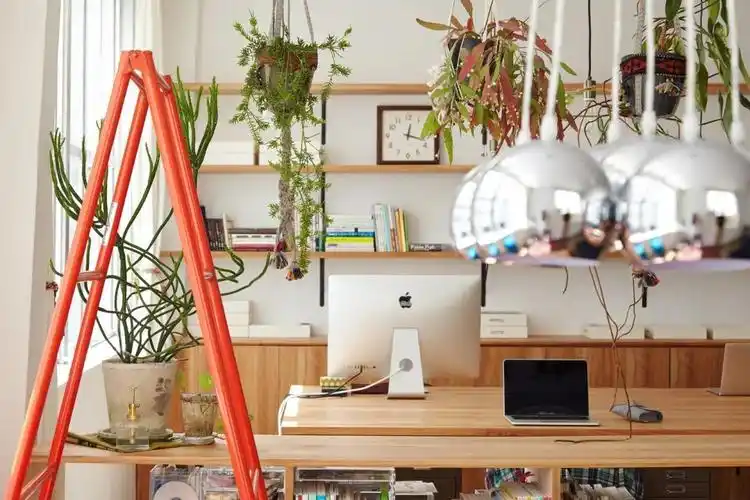 40平米办公室设计布局装修方案效果图