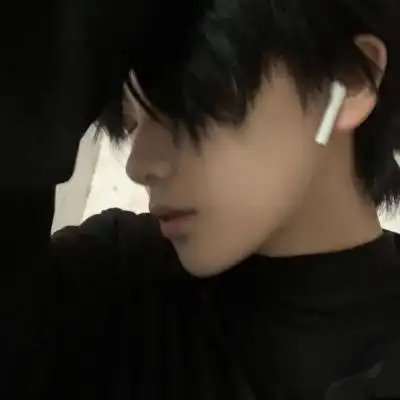 高冷男生头像/超拽挡脸,超酷小清新