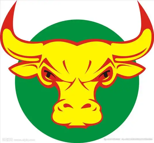牛头标志设计图图片