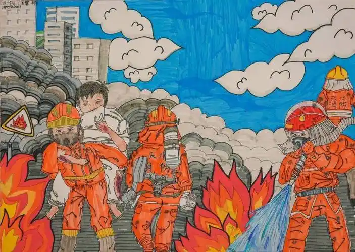 【119消防宣传月】优秀消防主题书画作品展播(二)