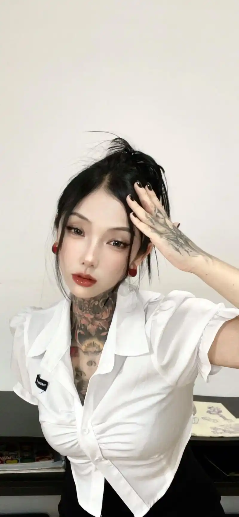 谁能凭爱意将富士山私有.#女纹身师 #笨蛋美女 #主打的就是 - 抖音