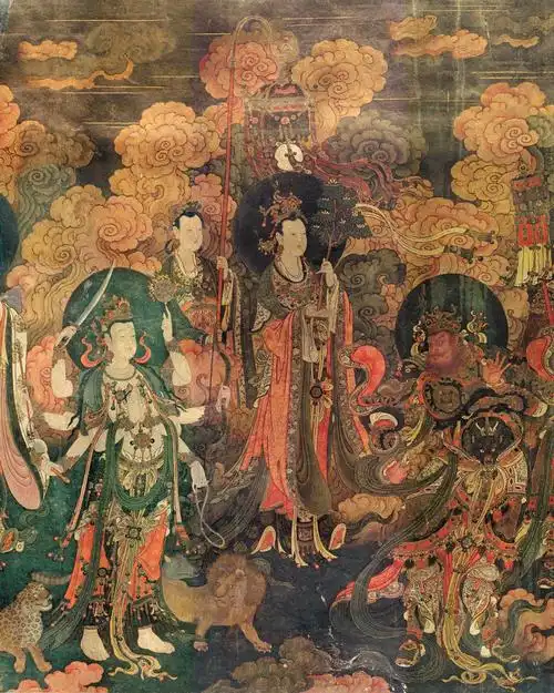 北京法海寺壁画丨最高贵的唯美典范