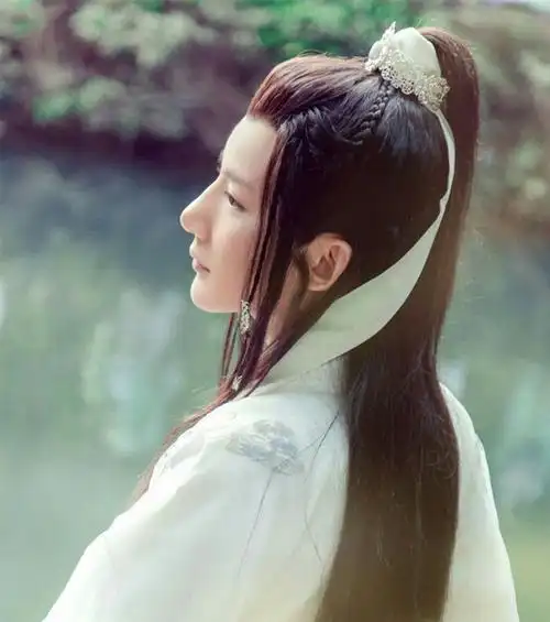 古装汉服假发男整顶古装造型男子全头套长直发古风造型古代假发男