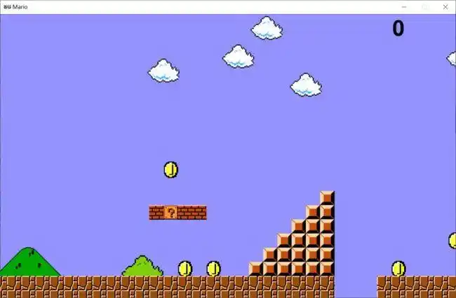 python编写超级玛丽竟然如此简单不信你试试