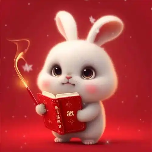 2023新年兔年头像︱软萌可爱兔子头像 高清好看微信头像图片