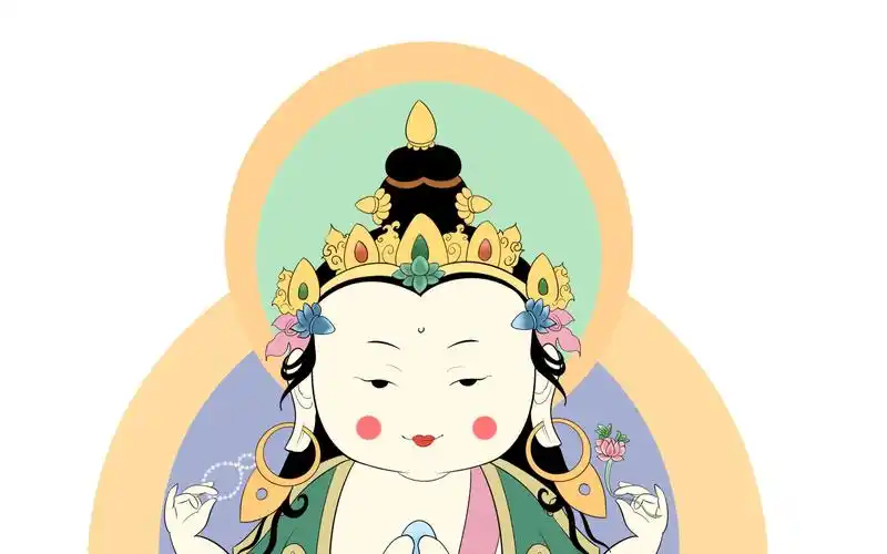 唐卡佛像的q版设计_哔哩哔哩_bilibili