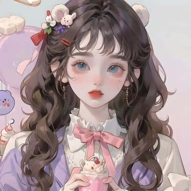 绝美的洛丽塔少女头像 #好看的女生头像# #闺蜜头像# #好看头像