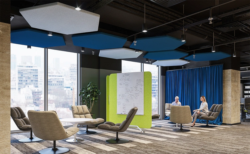 总经理办公室:在现代办公空间设计时也是一个重点.