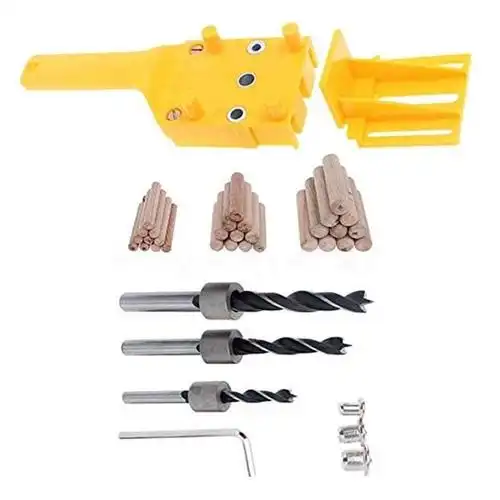 木工直孔打孔器木板连接钻孔定位器 木工工具手持式木板打孔器