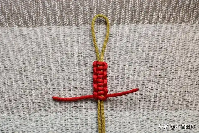 编绳收尾的艺术,平结装饰结