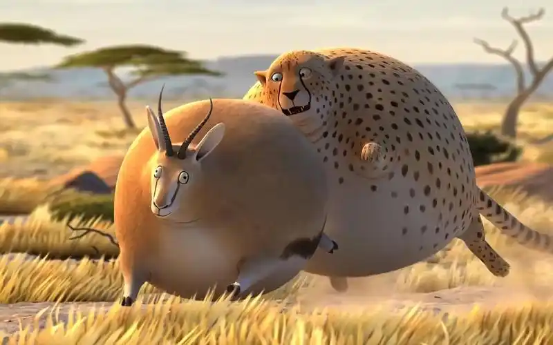 动画短片《如果动物界都是胖子》,胖成球的动物都太可爱了