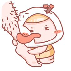 贱兮兮gif搞笑头像可爱搞笑的包子卡通动态图片