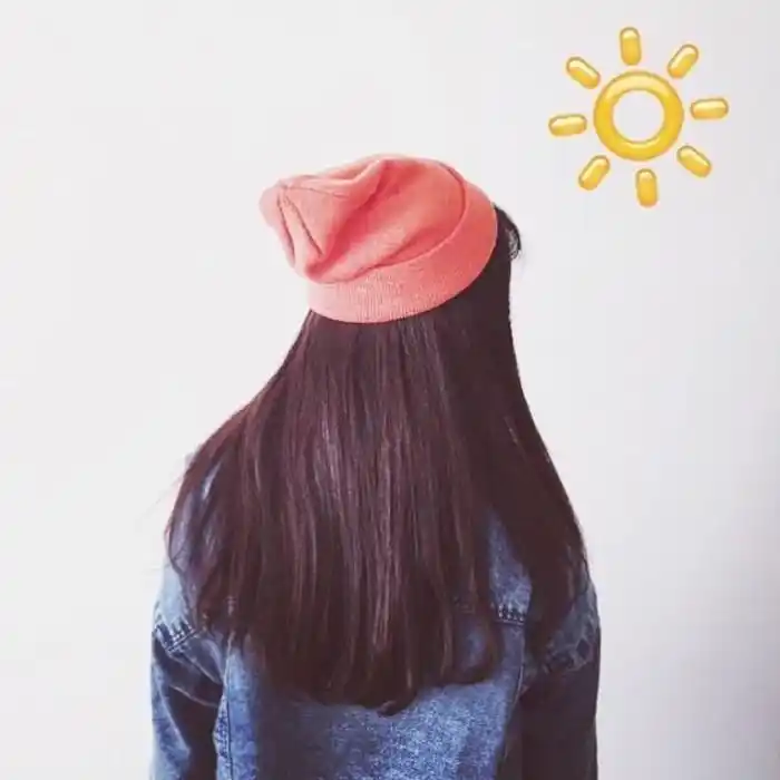 女生头像小清新背影