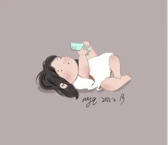 两个小可爱陪我躺