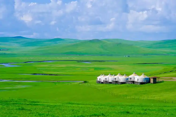 内蒙古夏日草原美如画