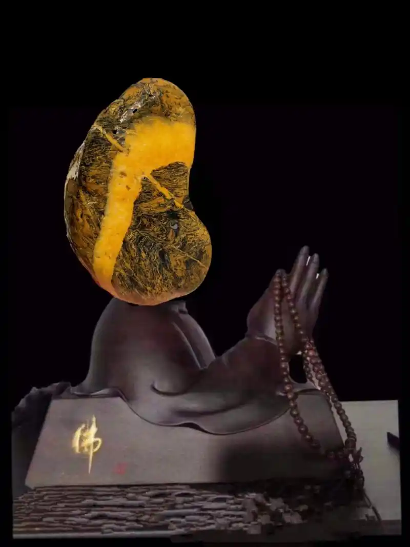 奇石  佛度有缘人