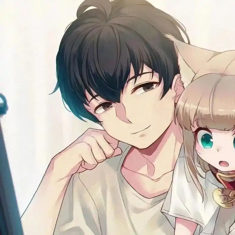 情侣头像丨爱意满满的卡通情头