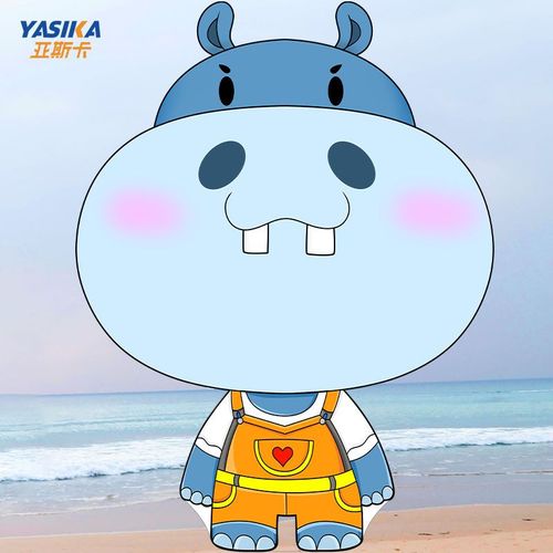 可爱卡通河马风筝大人专用新款潍坊儿童网红风筝新式高档微风易飞