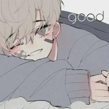 脸上有伤动漫男头 高清酷帅的男生qq头像动漫受伤图片