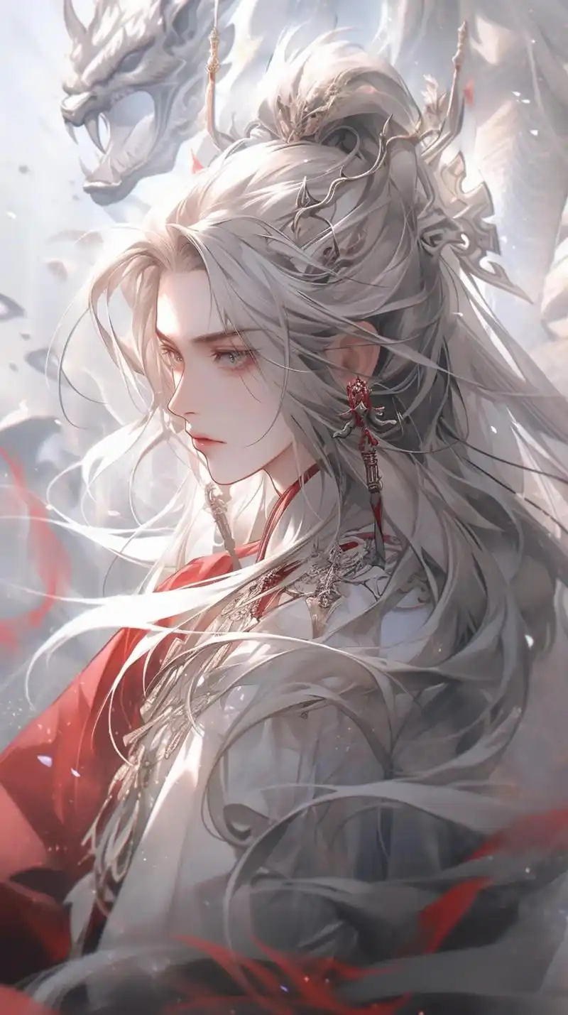 仙侠.#ai绘画 #原创 #一眼沦陷 #邪魅古风男主 #抖音 - 抖音