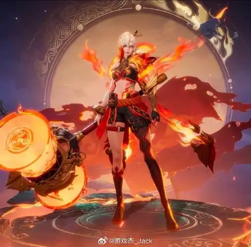 钟无艳戍鼓铭心皮肤##王者荣耀s40新赛季##王者荣耀