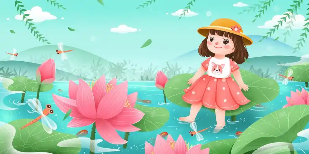 美丽的小池塘作文200字