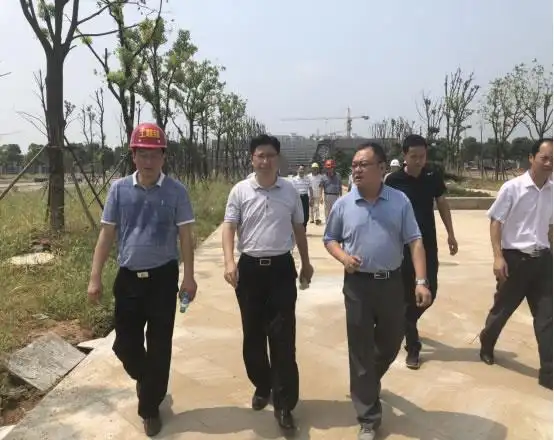 赵和平率队督查柴桑区重大项目建设