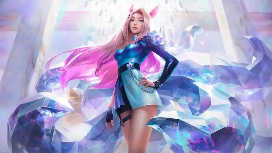 英雄联盟lol九尾妖狐 kda all out 阿狸壁纸