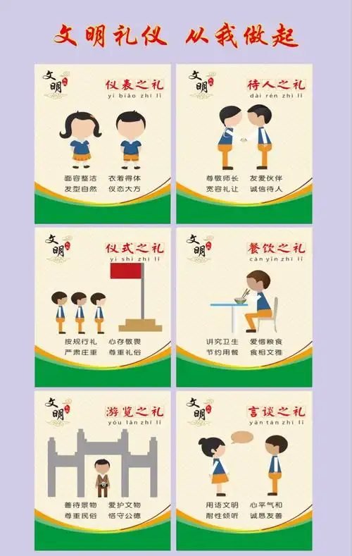 讲文明,懂礼仪,做出彩小少年