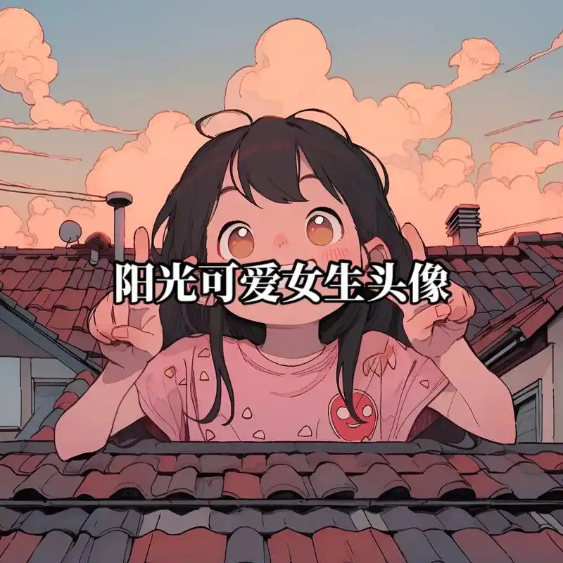 阳光可爱女生头像.#女生头像 #优质女头 #可爱女头 #卡通 - 抖音