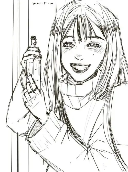 绘画  #崔真理  #崔雪莉