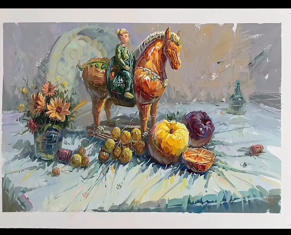 要说起我们的色彩老师王峰啊,那可真是让我佩服得五体投地!