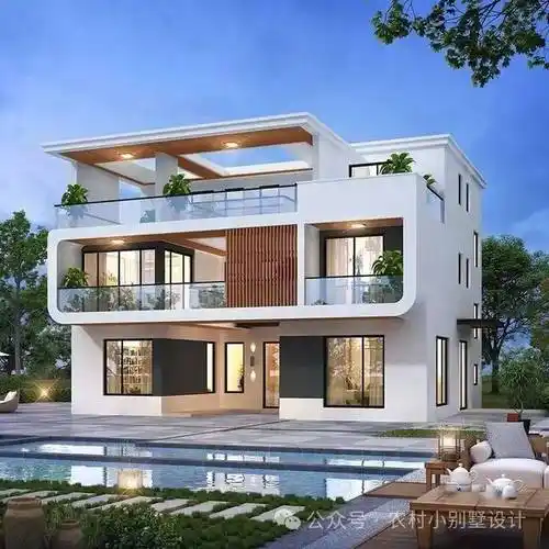 18款极简三层现代风别墅,温厚的质感极简主义三层别墅让人一见倾心!