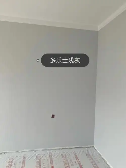 多乐士网红色 #图一主卧浅灰,图二榻榻米屋青瓷绿,图三儿童房雾霾