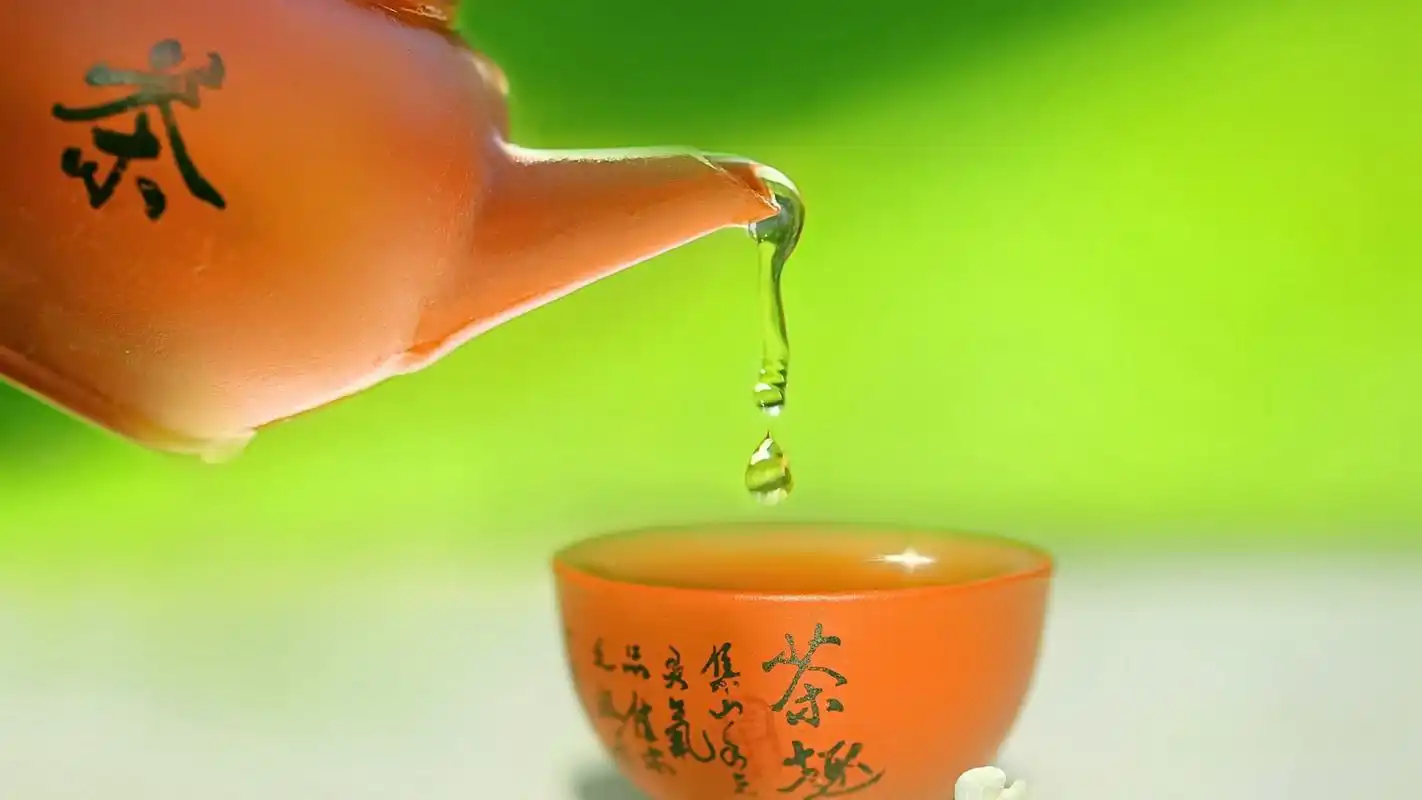 唯美悠长意境的茶艺桌面壁纸