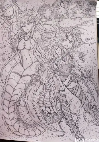 哥斯拉怪兽拟人同人昭和篇