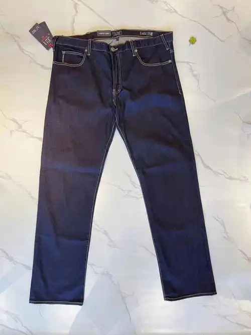 armanijeans阿玛尼男士牛仔裤深蓝色siz