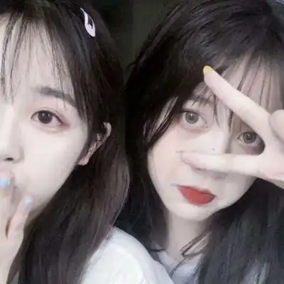 闺蜜头像小清新可爱一人一张 你是例外唯一偏爱