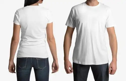 圆领t恤模板素材男女模特样机素材下载t shirt mockup set 28ueuz-设