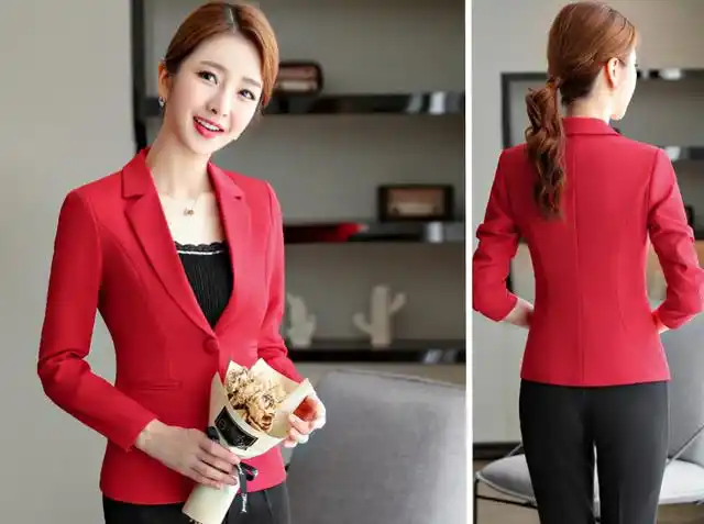 8套"红色小西装"搭配,30岁~60岁都能轻松驾驭,彰显女性魅力
