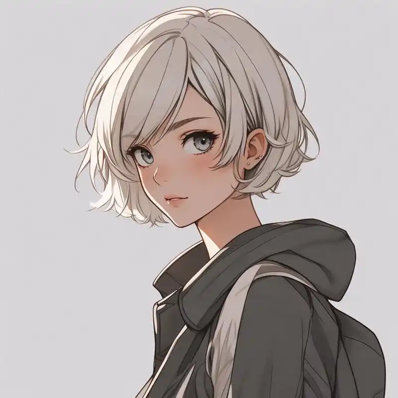 喜欢的赶快马住!下次出男生短发动漫头像哦,可以期待一下.