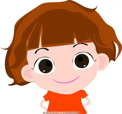 可爱青蛙简笔画手绘q版人物简笔画大眼睛小美女2大眼睛卡通女孩简笔画