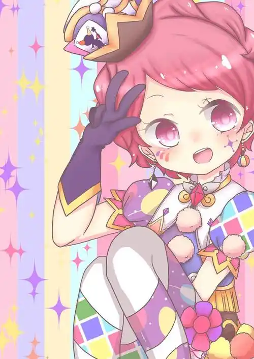 偶像活动一之濑枫高清插画图片