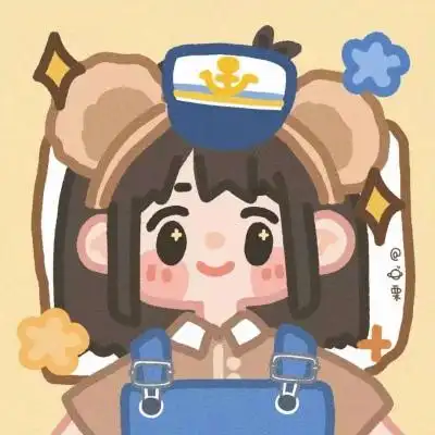 可爱卡通闺蜜简笔画头像